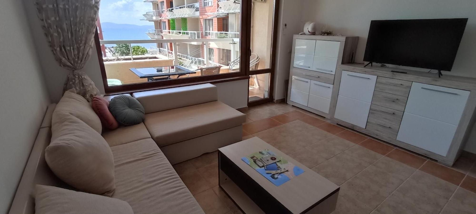 Cozy Apartment With Sea View And Free Parking ポモリエ エクステリア 写真